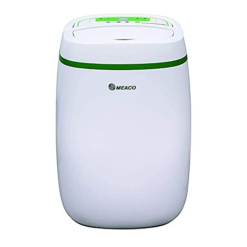 Meaco 12L Low Energy Dehumidifier and Air Purifier 2 in 1- Quiet Dehumidifier For Flats, Apartments & Small Homes – Controls Humidity & Cleans Air Year Round, Comes with HEPA Filter [Energy Class A]